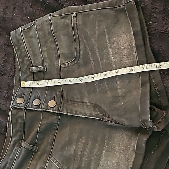 Refuge SZ 6 High Rise Black Stretchy Sailor Shorts - Picture 3 of 6